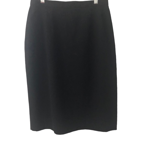 pencil Skirt wool lined made in USA expert tailoring Austin Reed VTG back zip - Picture 2 of 8